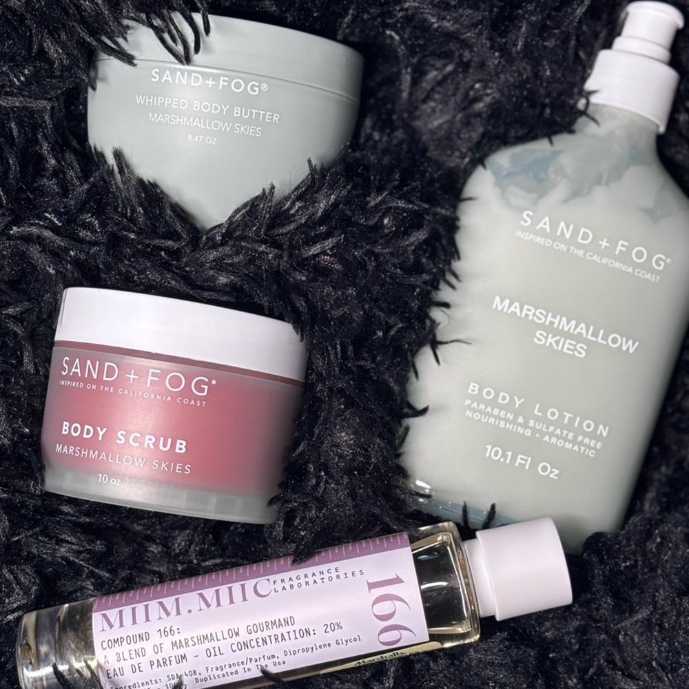 SAND + FOG Marshmallow Skies Bath Set
